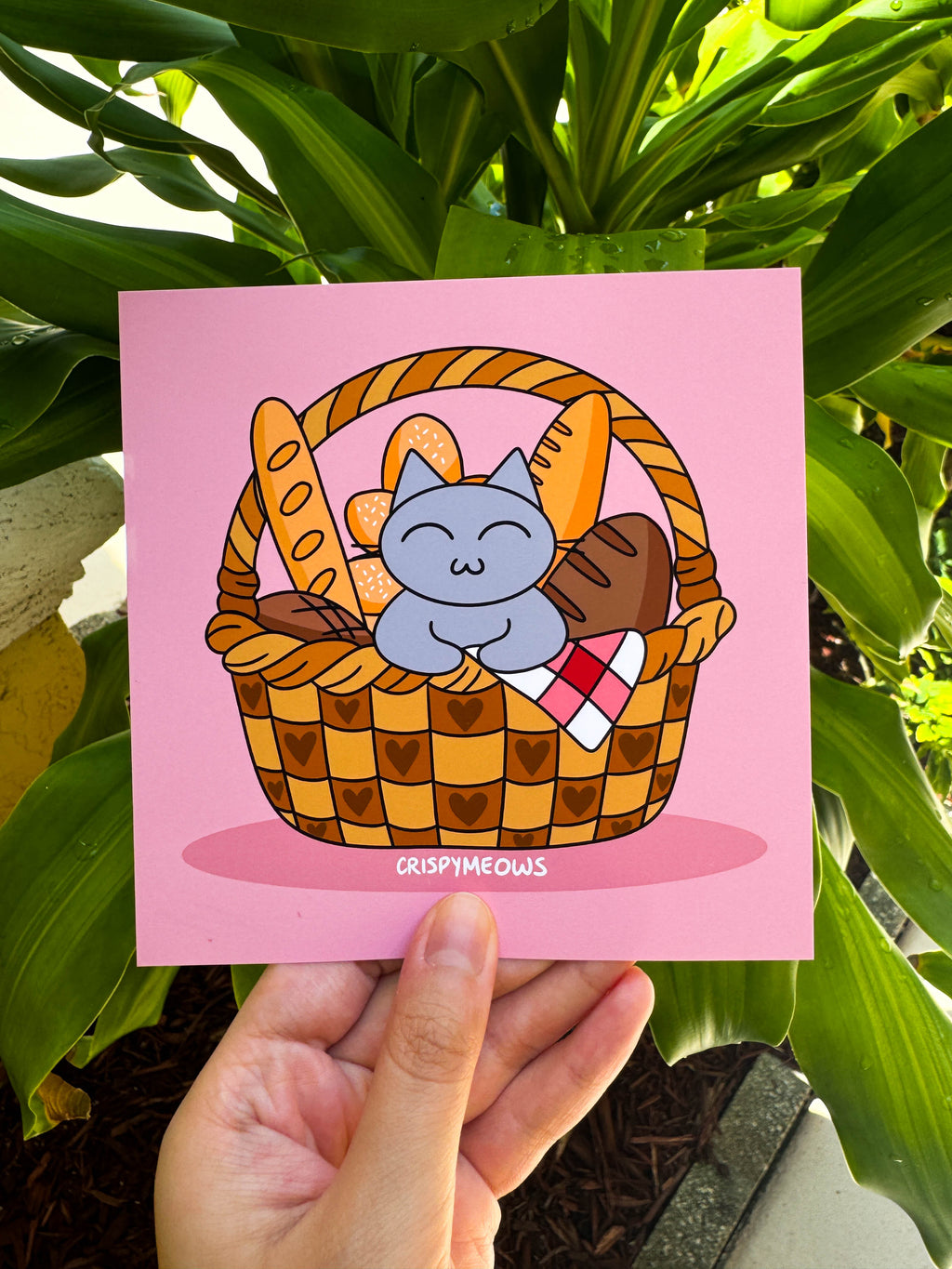 I Loaf You, 5 x 5 Print