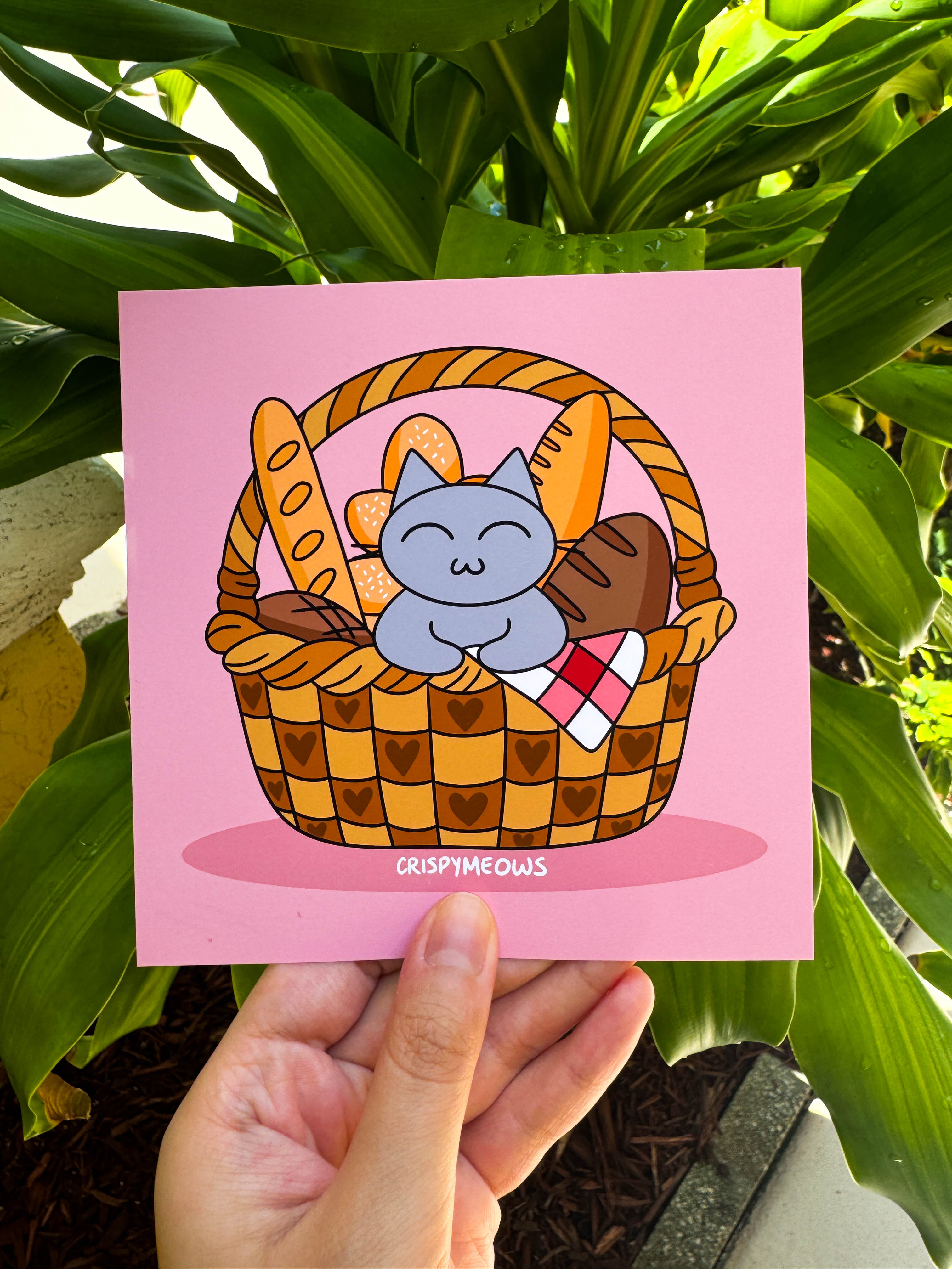 I Loaf You, 5 x 5 Print