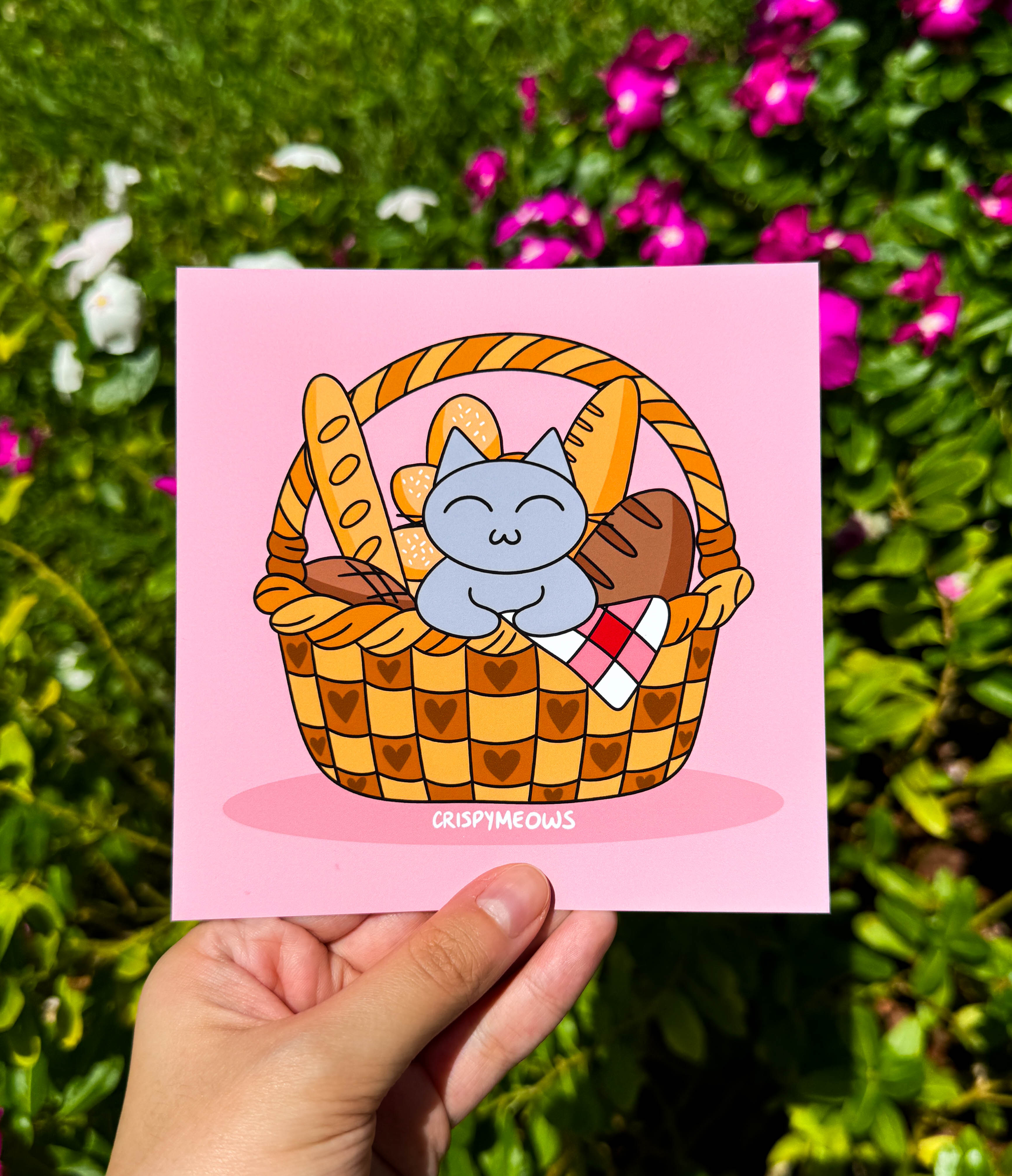 I Loaf You, 5 x 5 Print