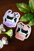 Oppurrsites Attract Sticker