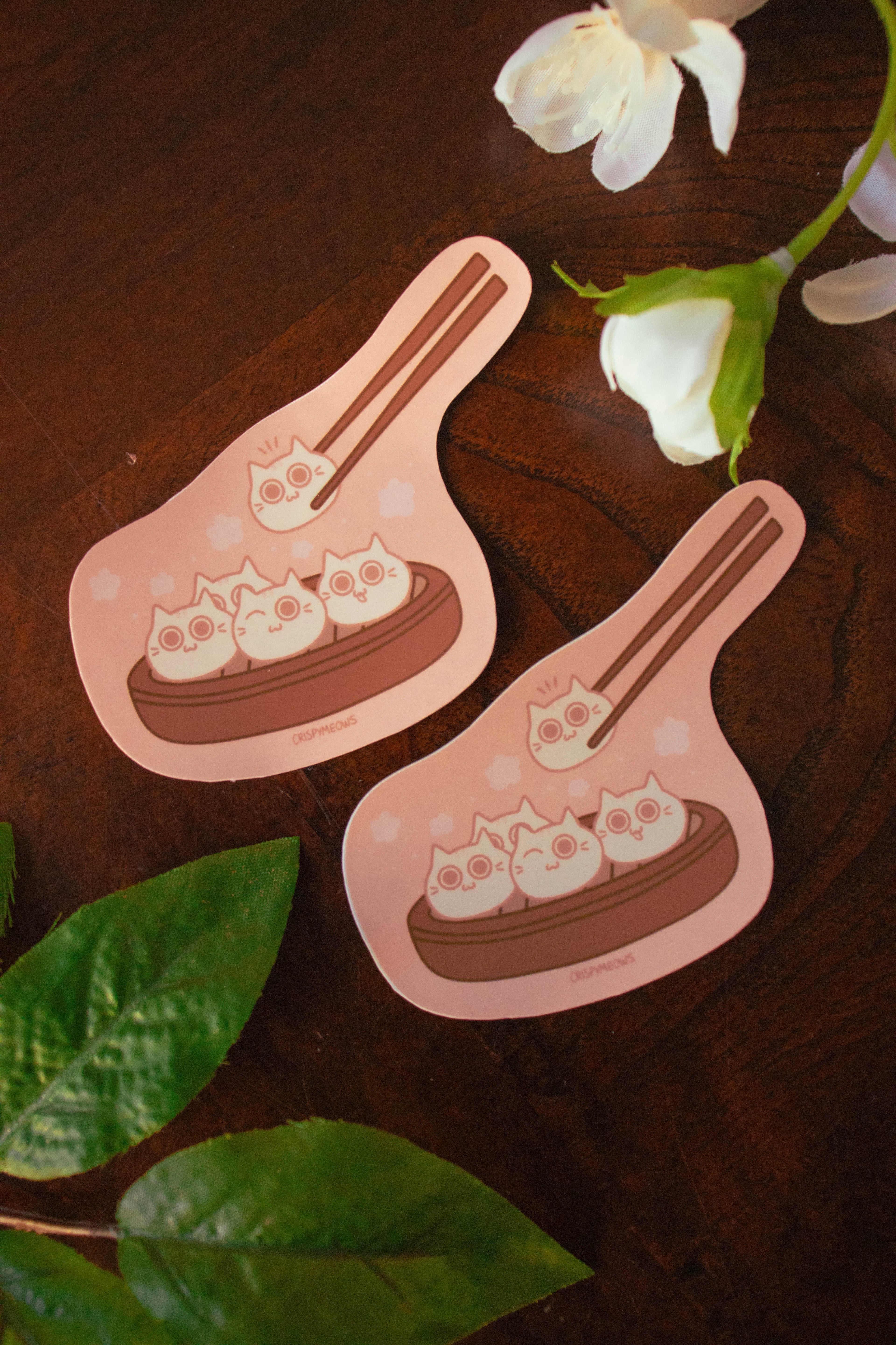 Dumpling Kitties Sticker