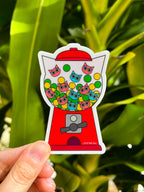 Catball Machine Sticker
