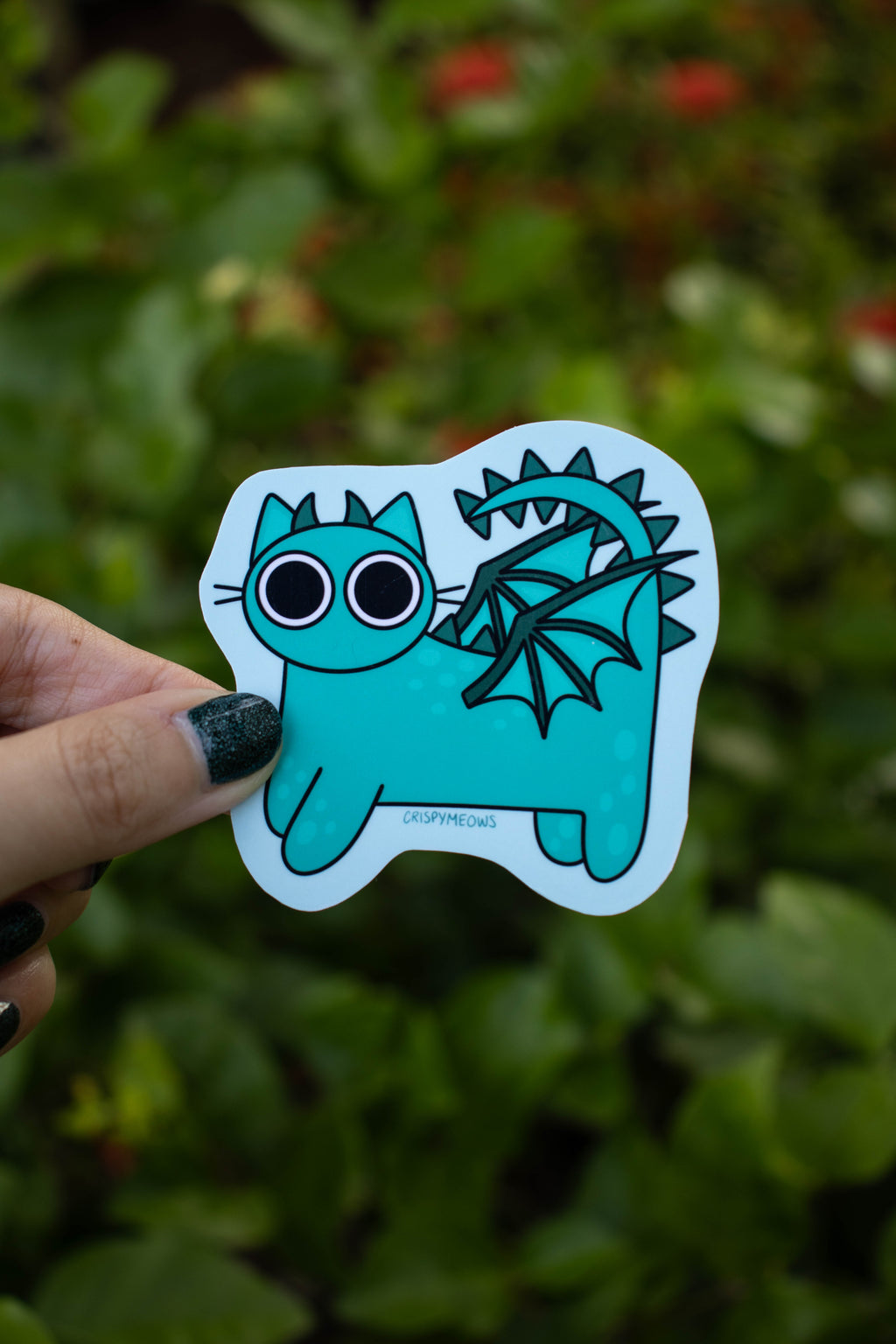 Dragon Cat Sticker