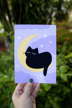 Twilight Cat, 5 x 7 Print