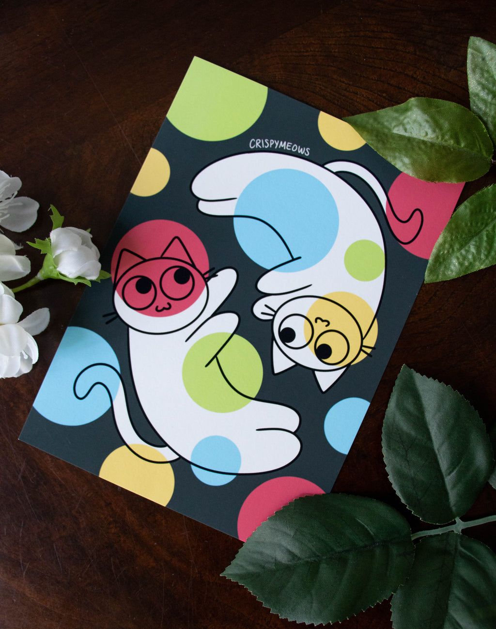 Twisting Around, 5 x 7 Print