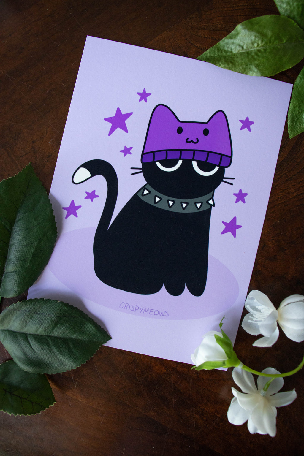 Punk Cat 2.0, 5 x 7 Print