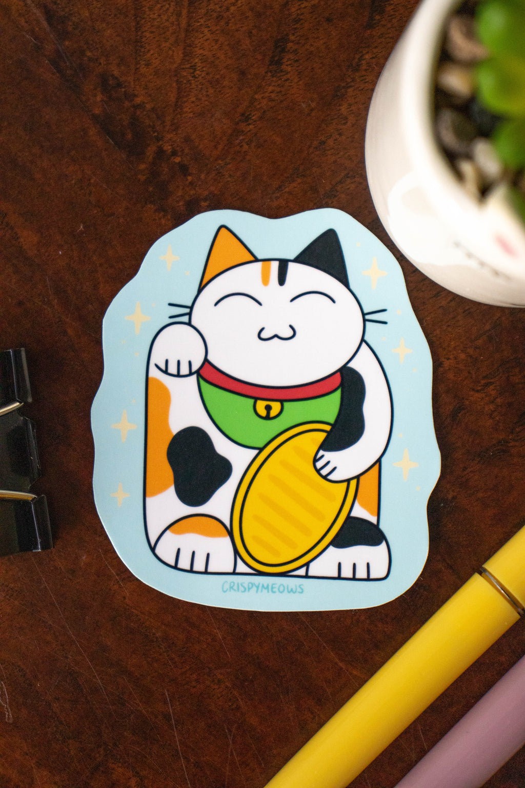 Lucky Cat 2.0 Sticker