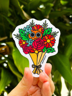 Bouquet Purrfection Sticker