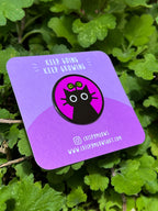 Keep Going, Keep Growing Cat Enamel Pin