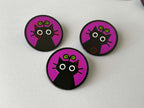 B Grade Keep Going, Keep Growing Cat Enamel Pin