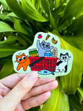 Grocery Shopping Spree Sticker