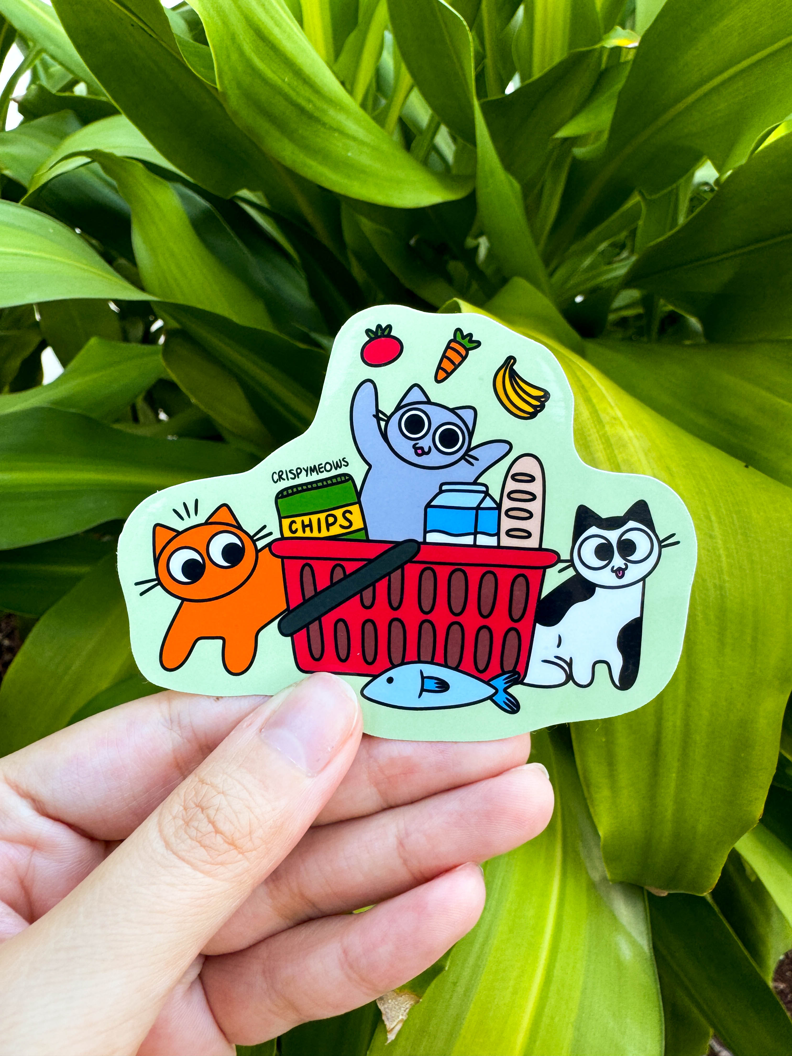 Grocery Shopping Spree Sticker