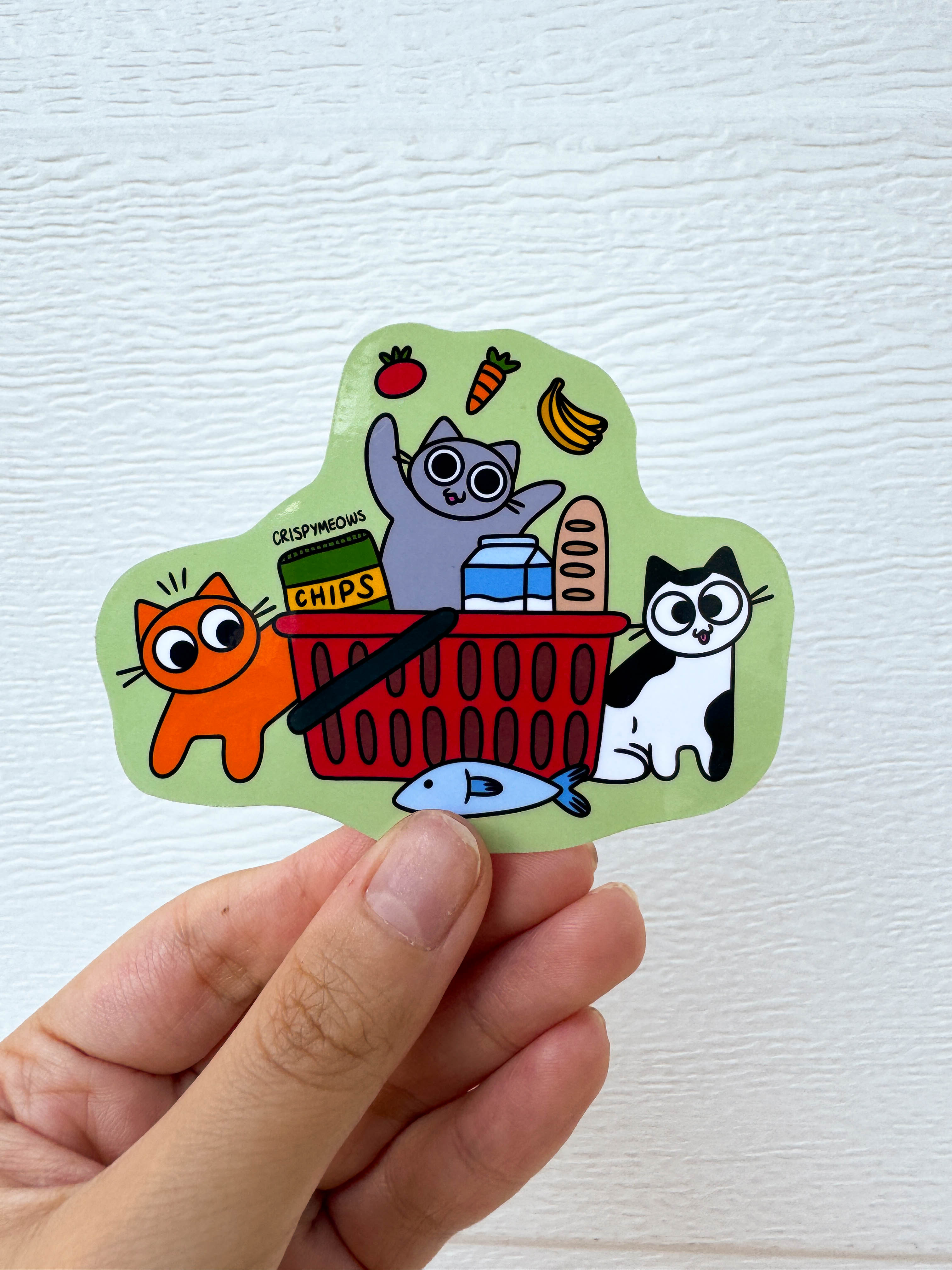 Grocery Shopping Spree Sticker