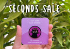 B Grade Keep Going, Keep Growing Cat Enamel Pin