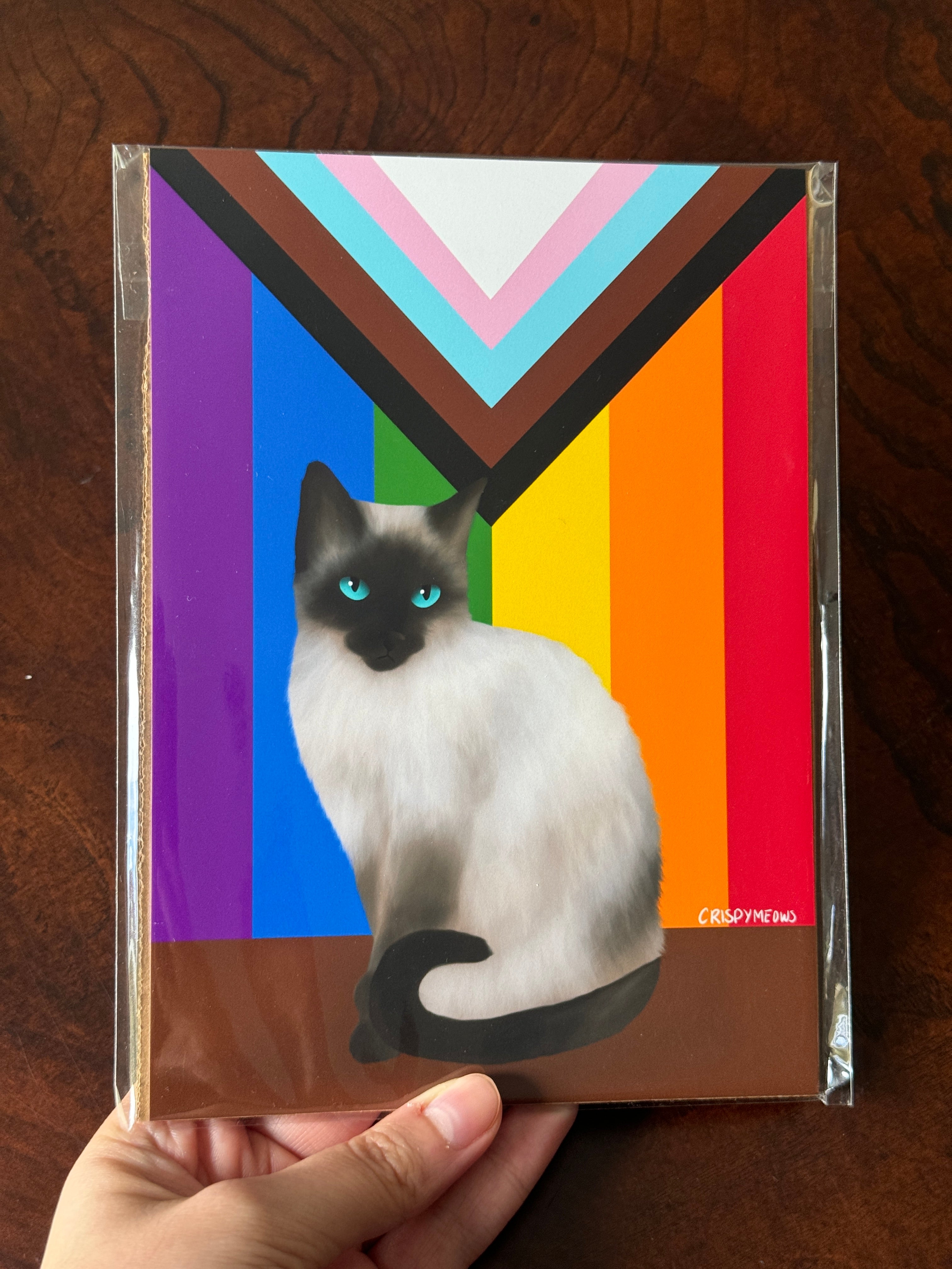 Pride Cat Print (Old Style)