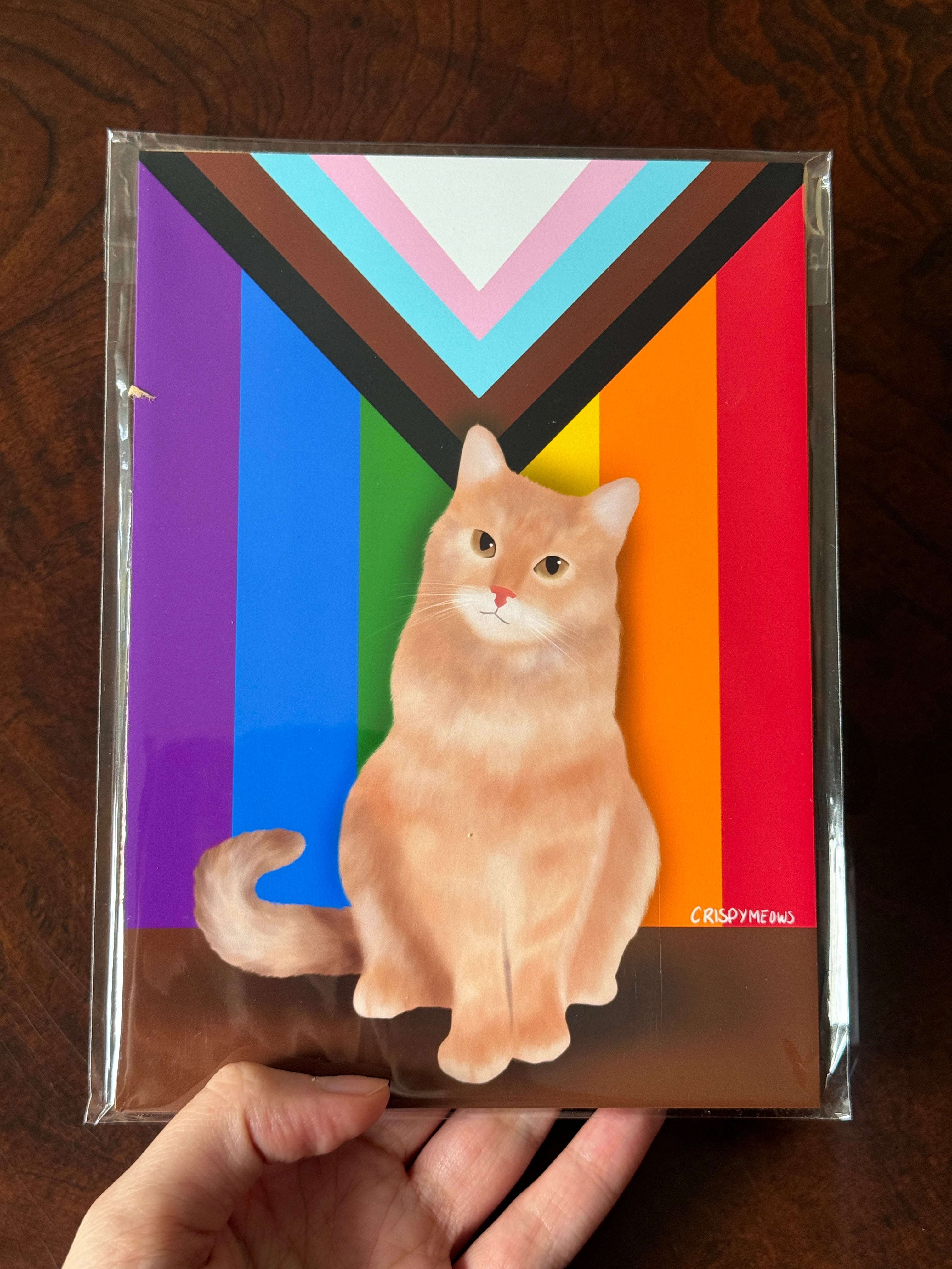 Pride Cat Print (Old Style)