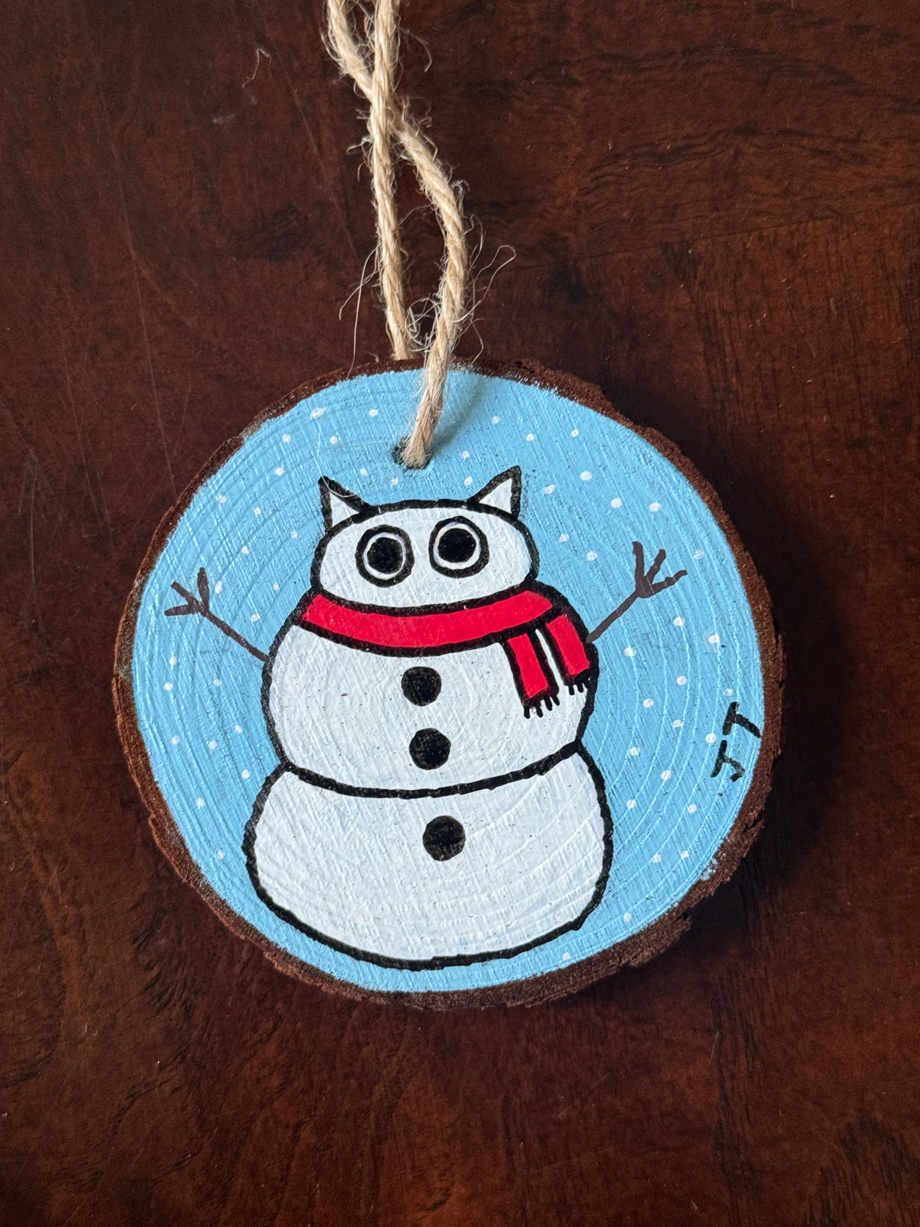 Wooden Ornaments (Ready To Ship)