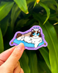 The Royal Ragdoll Cat Sticker