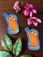 Scottish Fold Cat Sticker