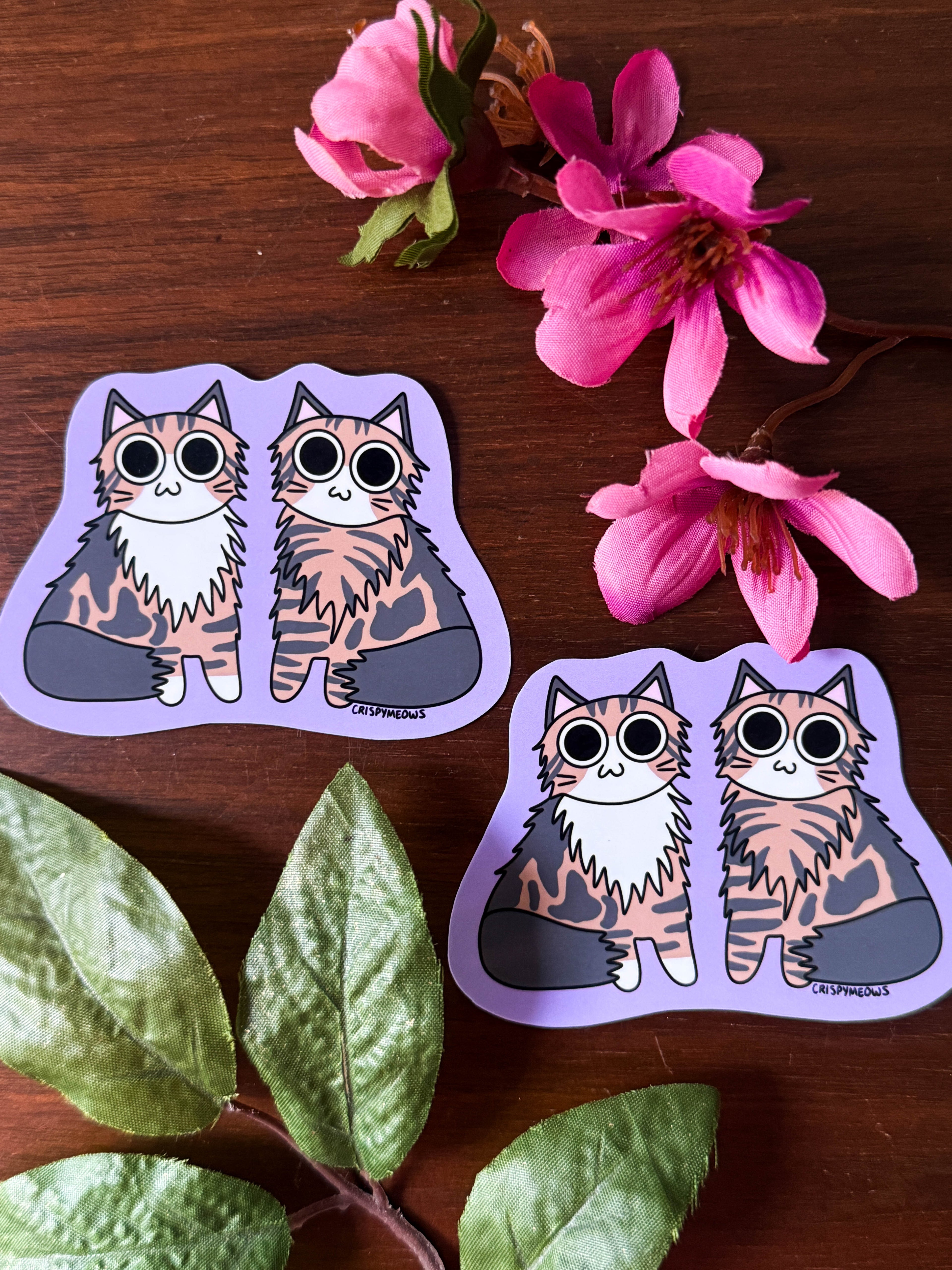 Maine Coon Pals Sticker