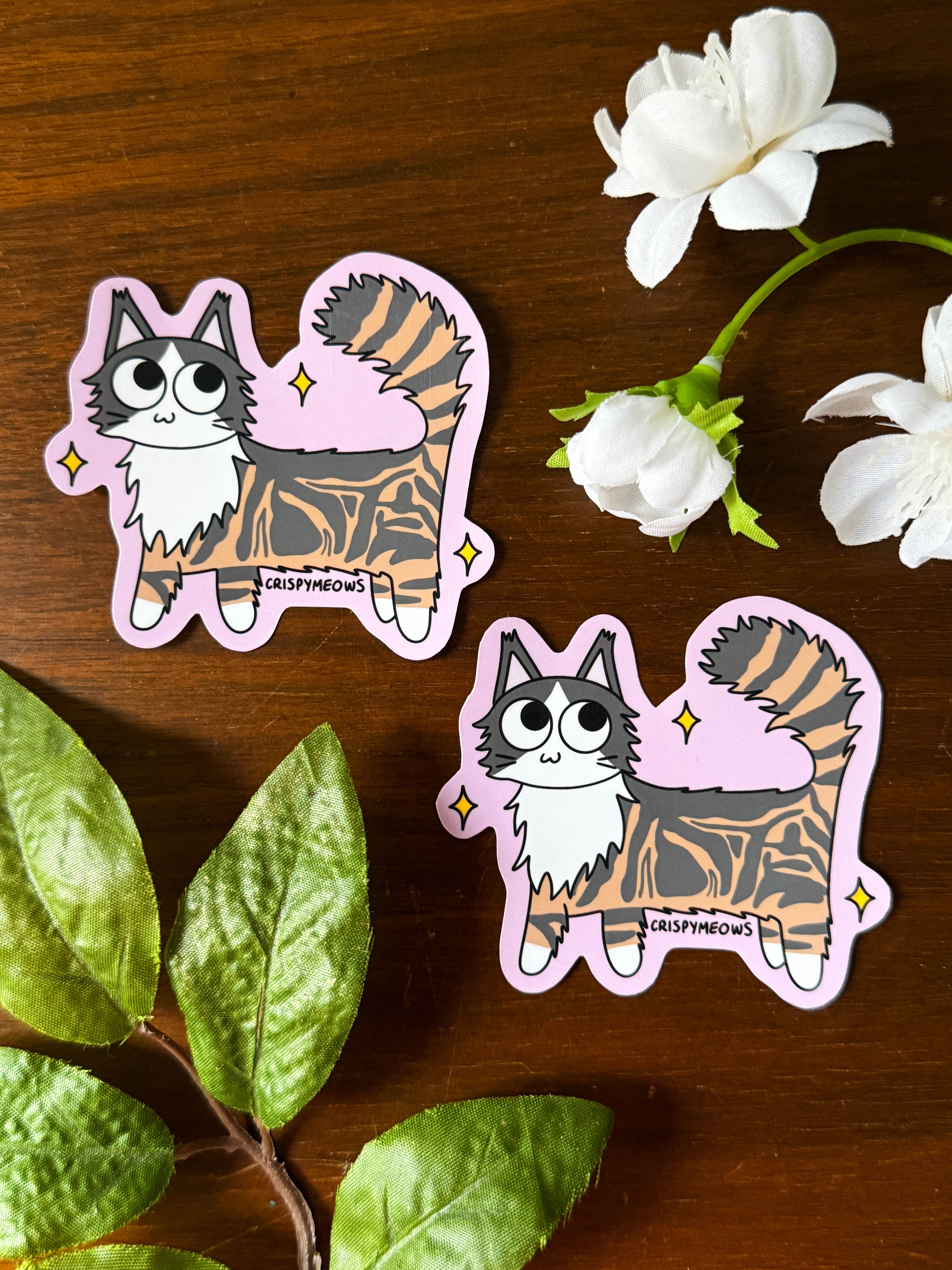 Floofy Maine Coon Sticker