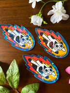 Meteor Cat Sticker