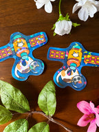 Satellite Cat Sticker