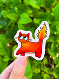 Elemental Cat Stickers