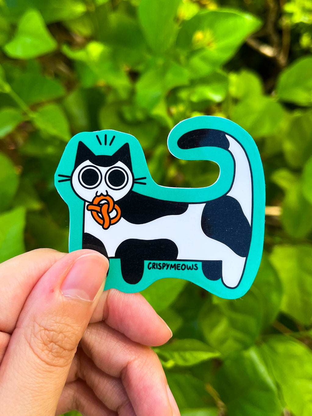 Purrfectly Twisted Sticker