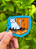 Purrfect Vibrations Sticker