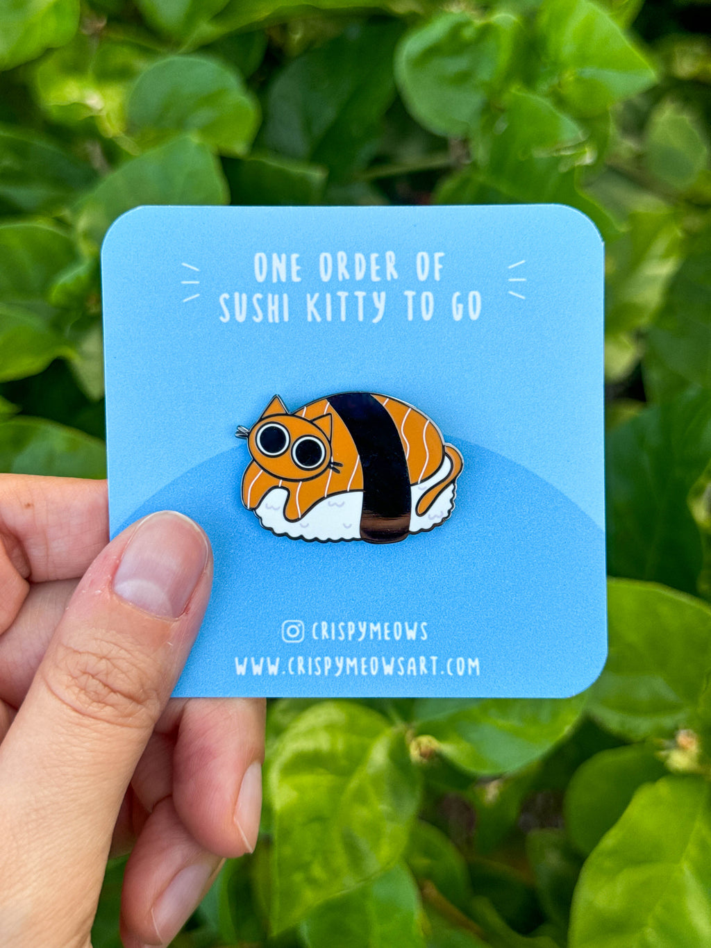 Sushi Cat Enamel Pin