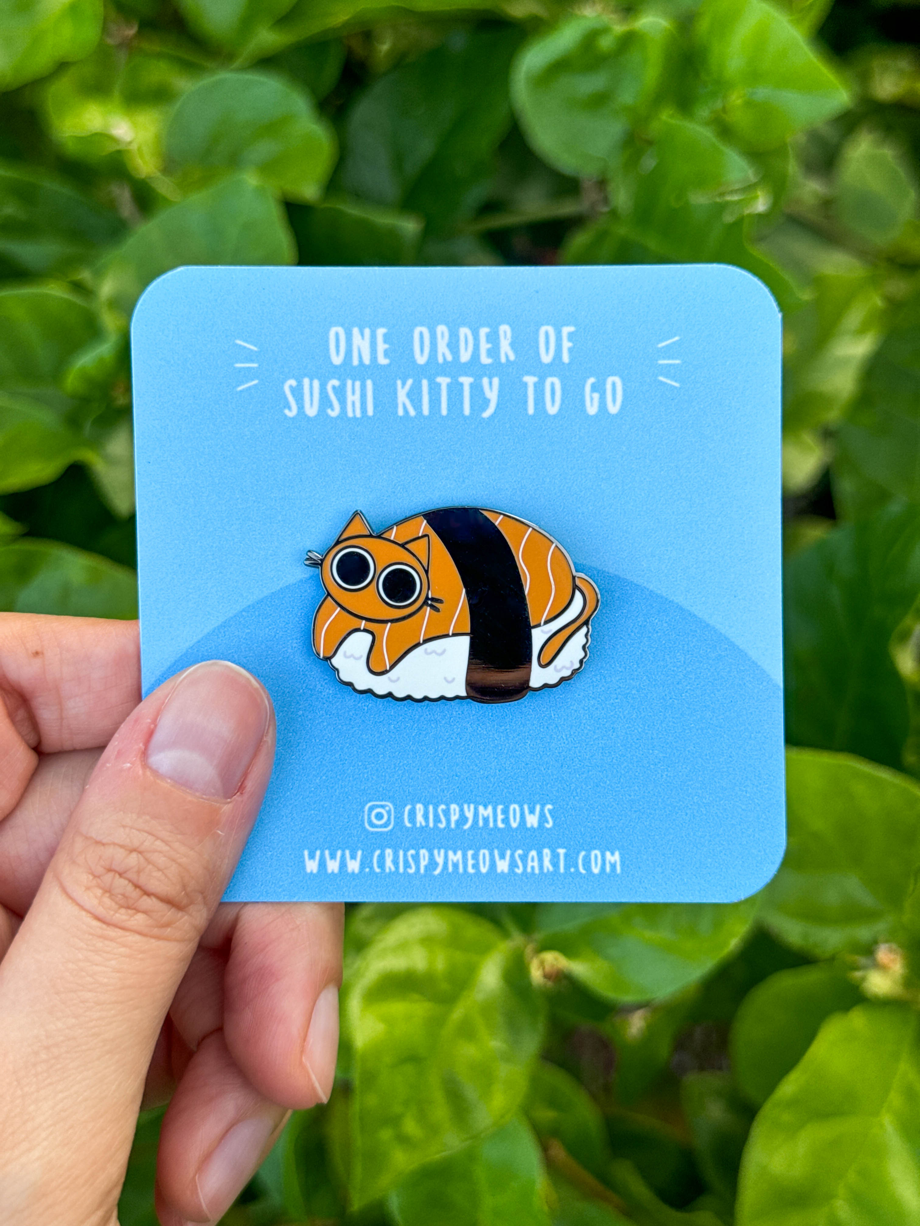 Sushi Cat Enamel Pin