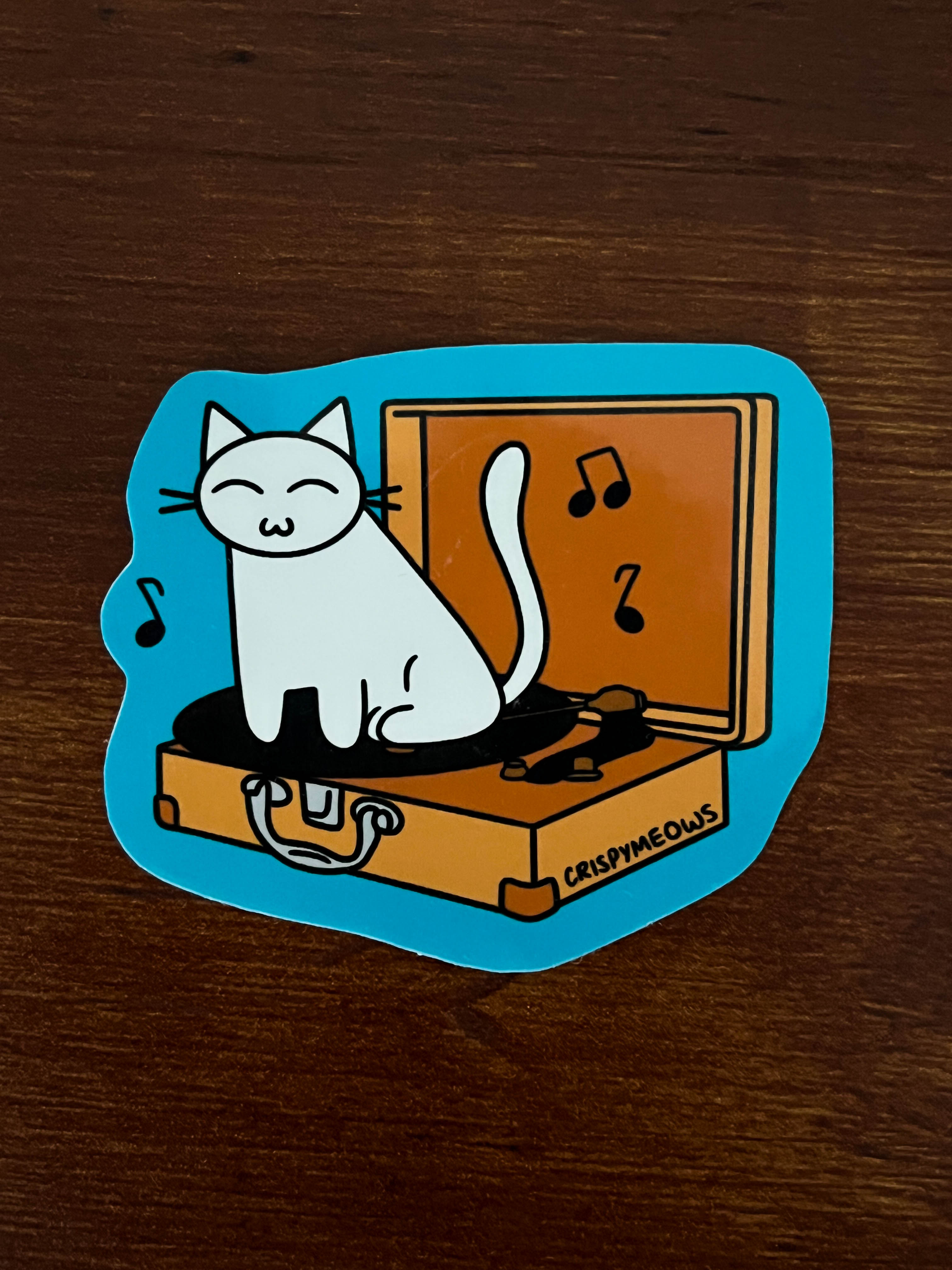 Purrfect Vibrations Sticker