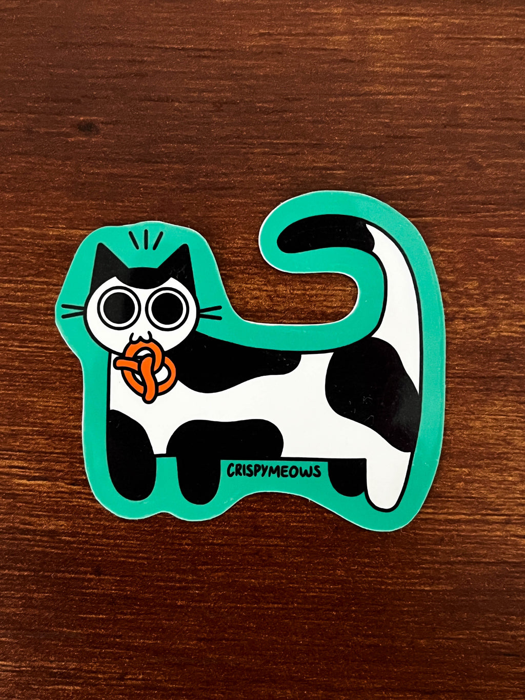 Purrfectly Twisted Sticker