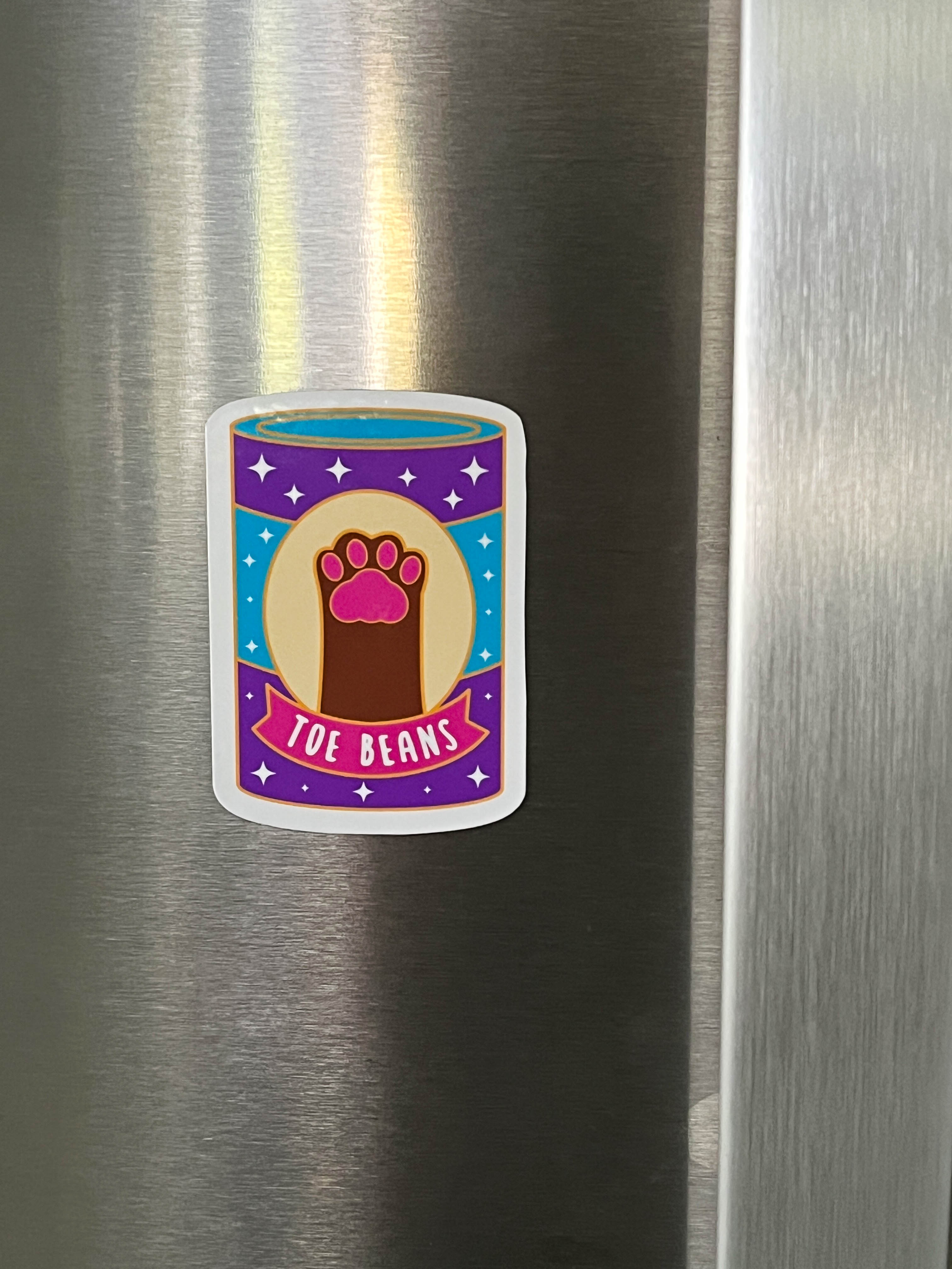 Toe Beans Magnet