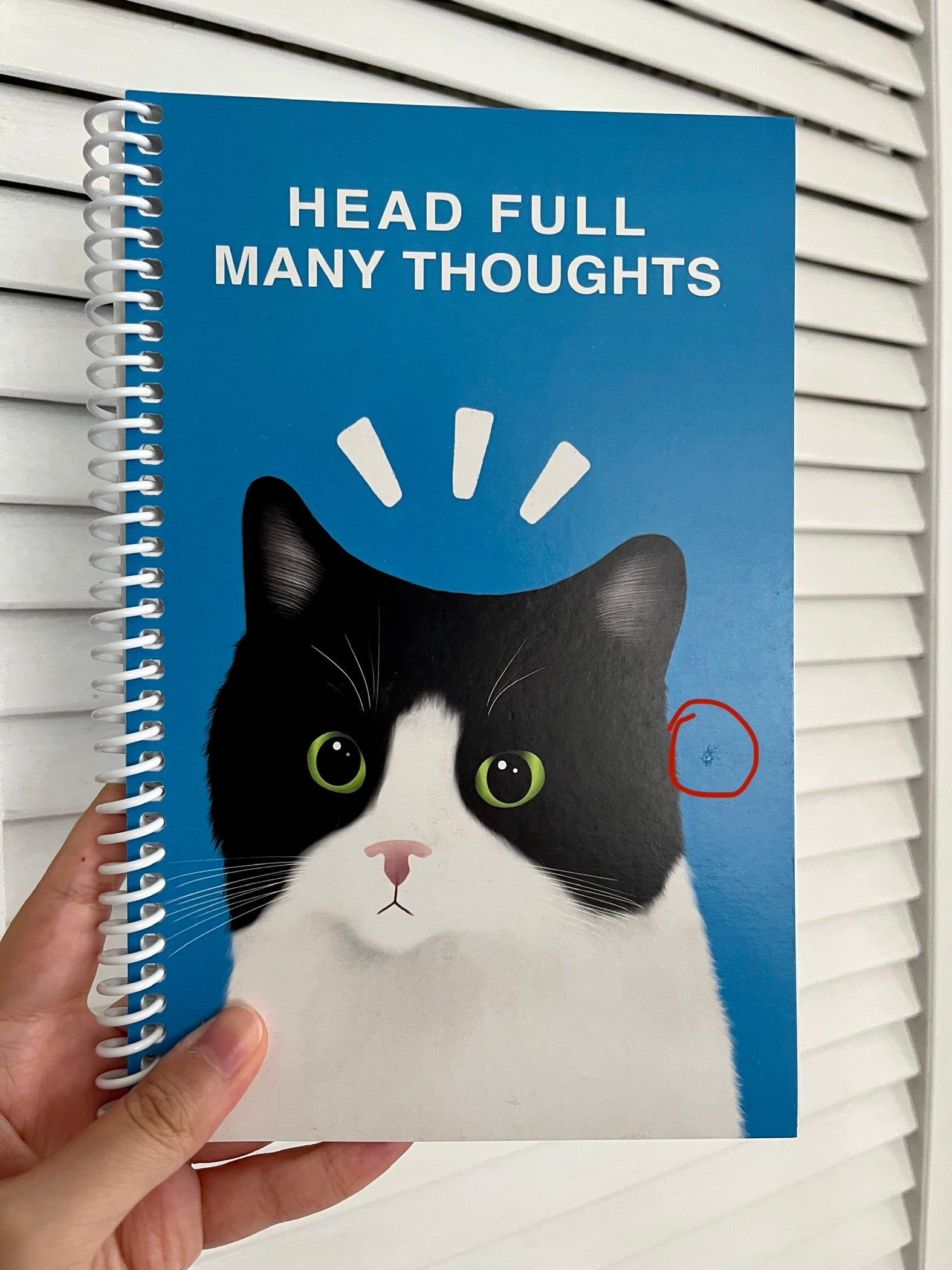 Second Sale Head Full Many Thoughts Notebook