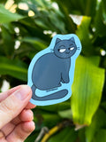 Sassy Chartreux Cat Sticker