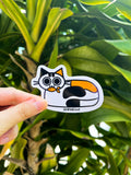Cat With Fish Sticker