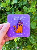 Wizard Cat Enamel Pin