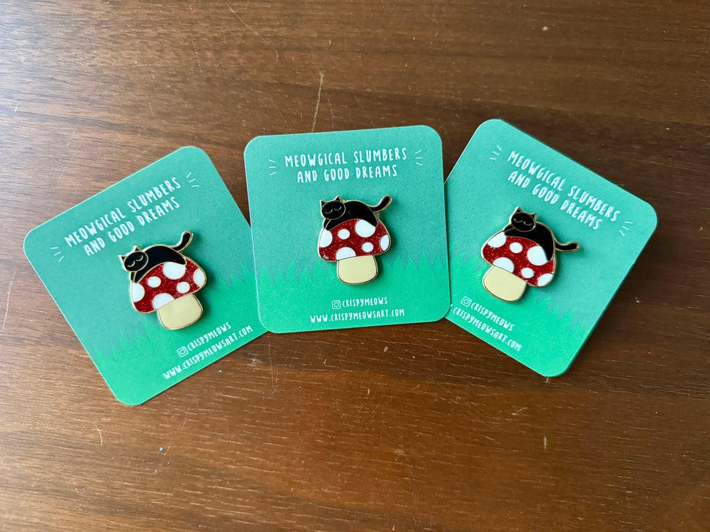 **Seconds Sale Mushroom Cat