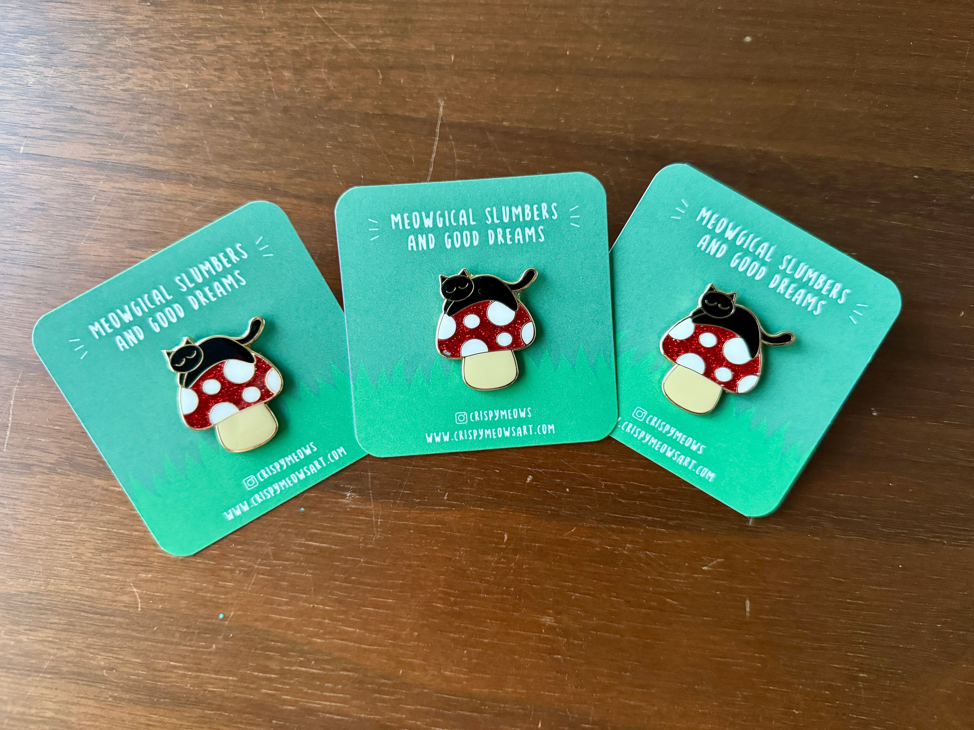 **Seconds Sale Mushroom Cat