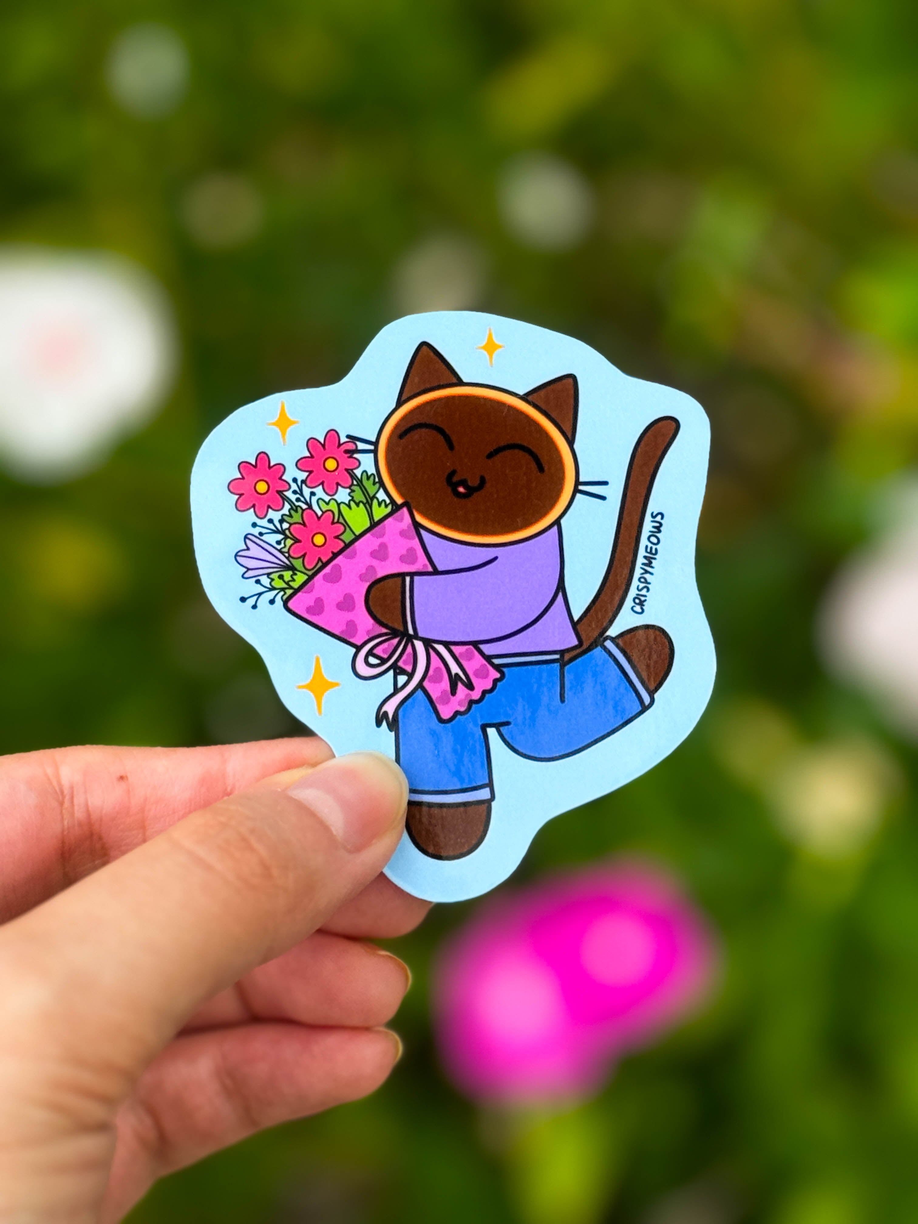 Flowers For You! Sticker