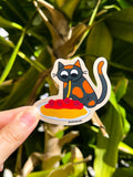 Spaghe"catti" Sticker