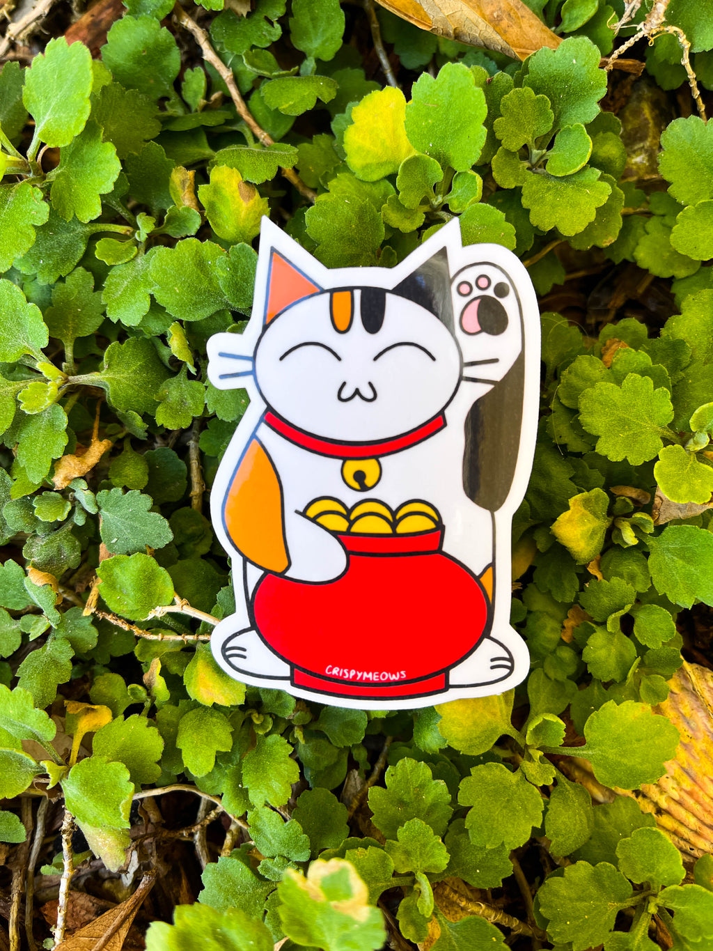 Lucky Cat Sticker