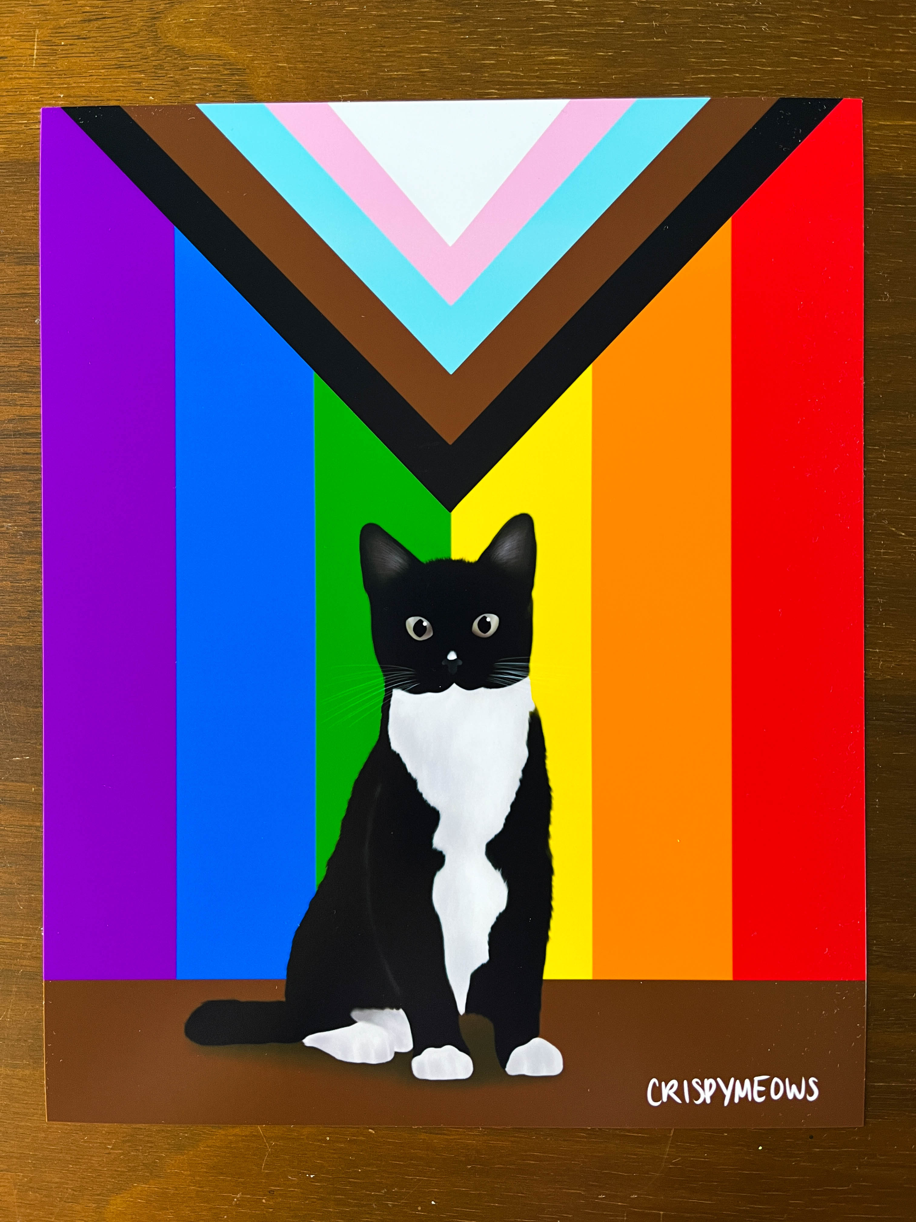 8 x 10 Progress Pride Print