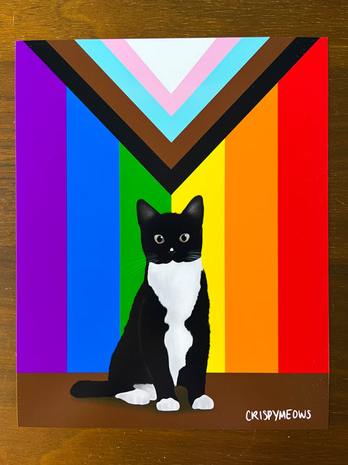 8 x 10 Progress Pride Print