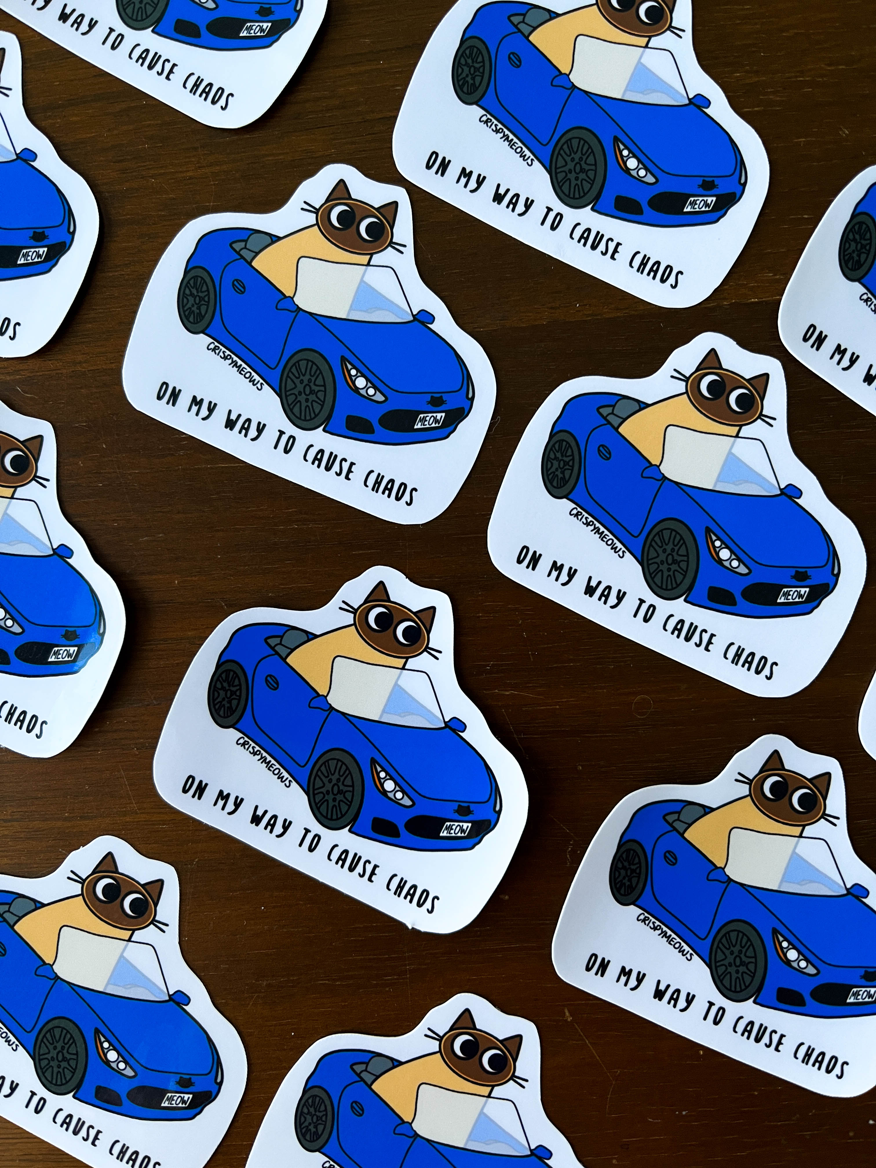 Nothing But Chaos Sticker