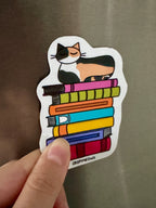 Curl Up & Read Magnet
