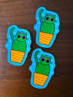 Cactus Cat Sticker