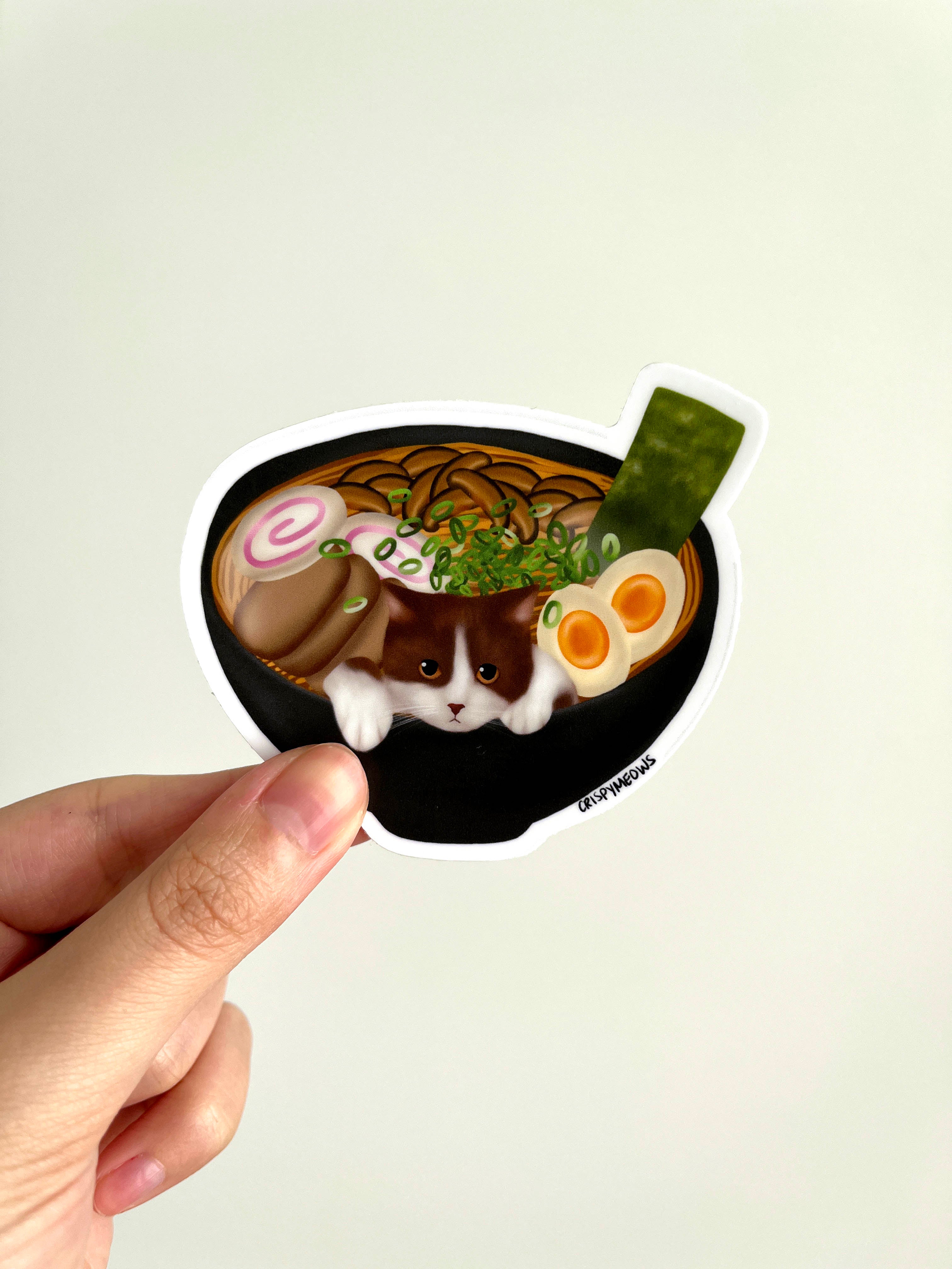 Ramen Cat Sticker